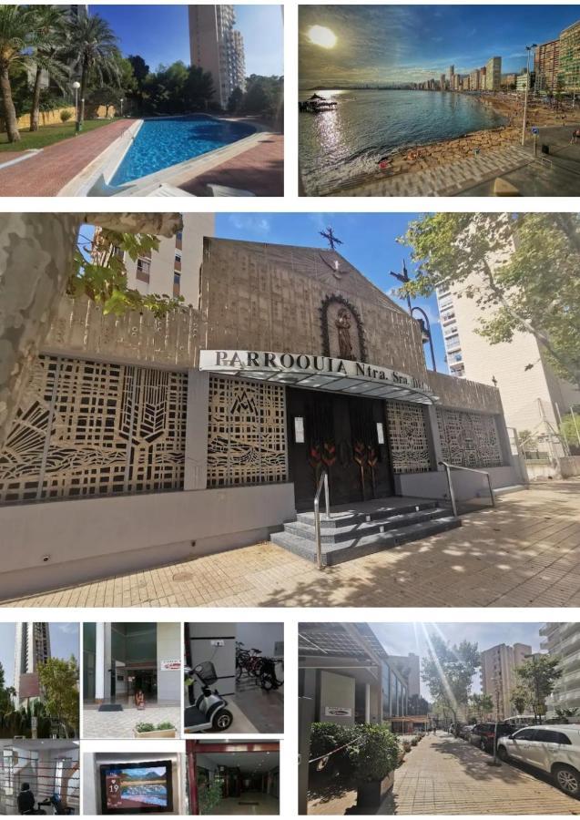Apto Sm Montecarlo P19 Edif.Gemelos 15 Benidorm Playa Levante Exterior foto