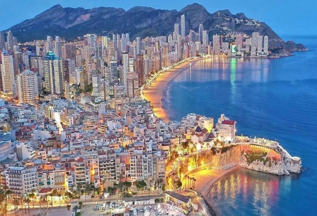 Apto Sm Montecarlo P19 Edif.Gemelos 15 Benidorm Playa Levante Exterior foto